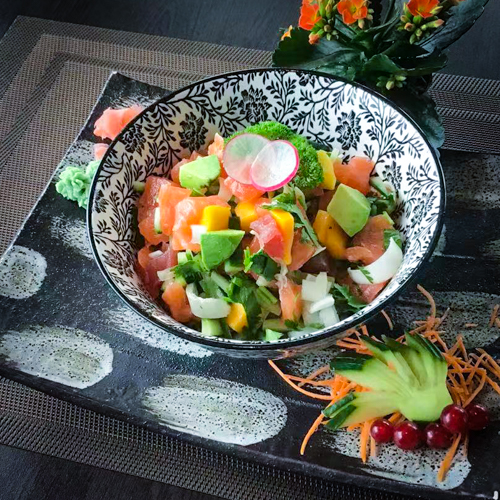 Chirashi mariné